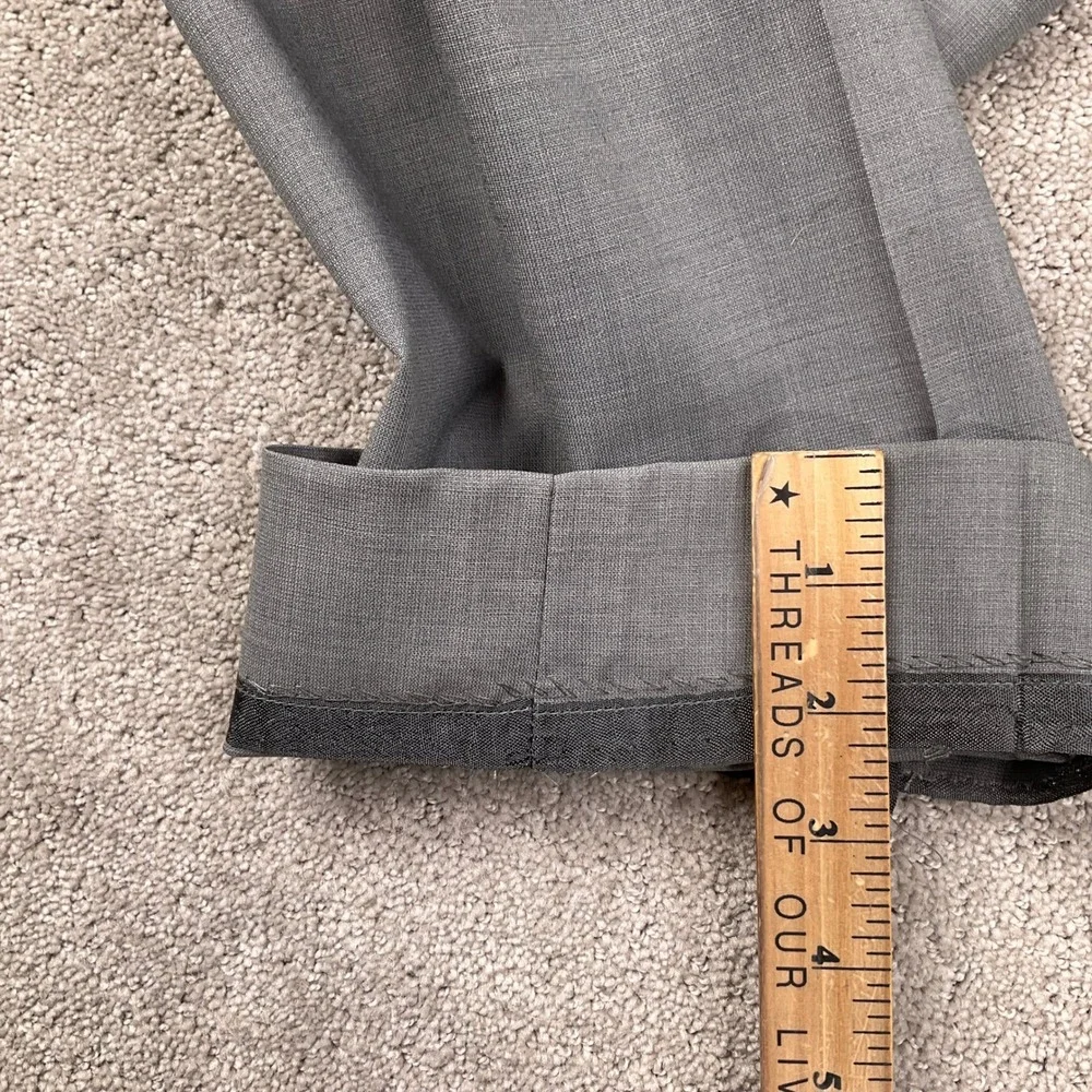 Joseph Jos A Bank Suit Mens 43L 34W 31L‎ Gray Slim Fit Neutral Classic Wool